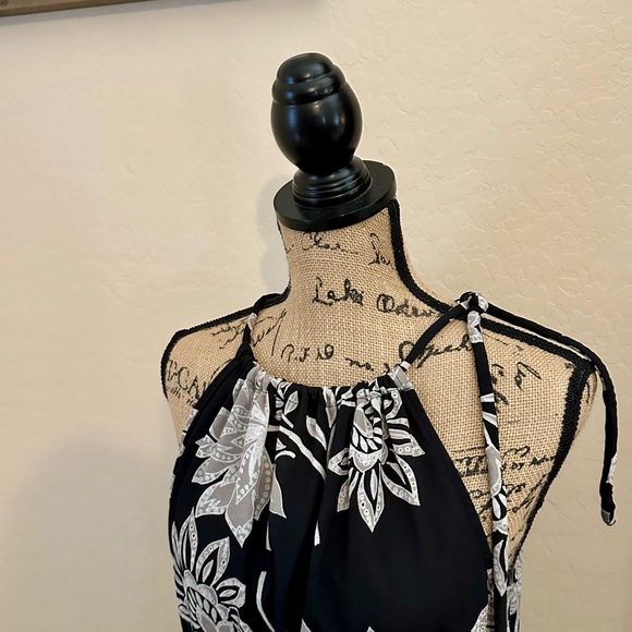 Black and Grey Summer Dress - Large Joe Fresh - Picture 2 of 4